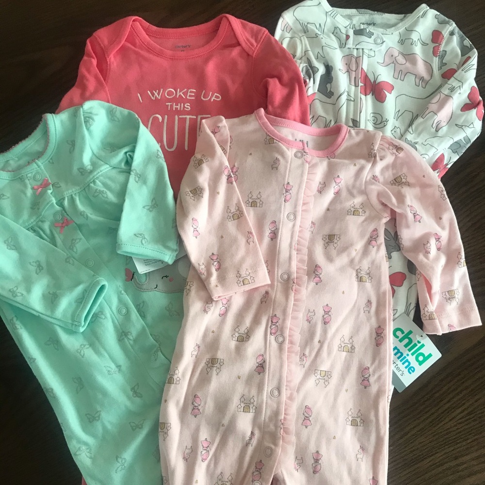 Baby jammies bundle
